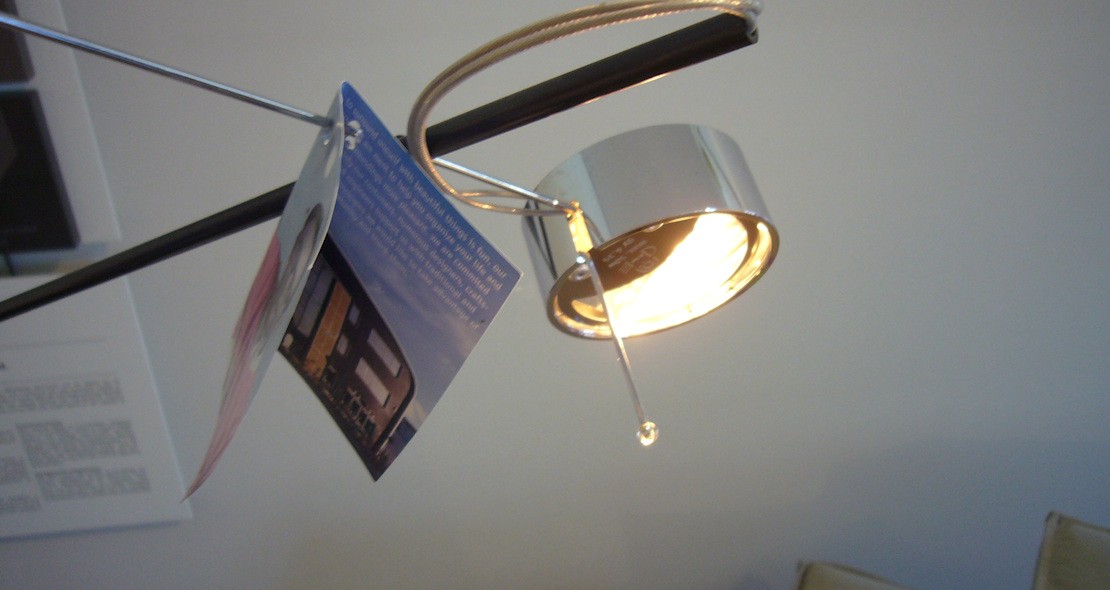 Lampe liseuse design Michael Rösing
