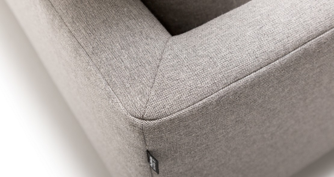Canapé sofa d'angle en tissu ou cuir