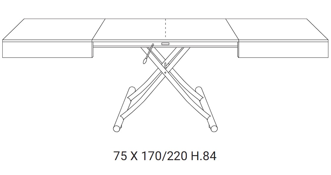 Table à hauteur variable Box