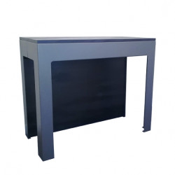 Console extensible Ulisse largeur 90 cm allonges incorporées